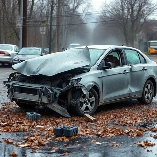 car crash damage