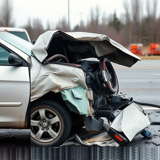 car crash damage