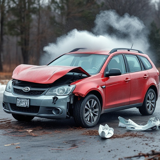 car crash damage