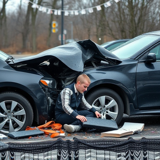 car crash damage