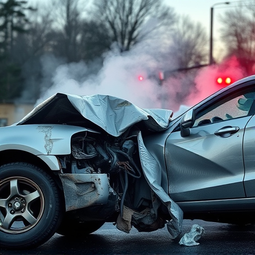 car crash damage