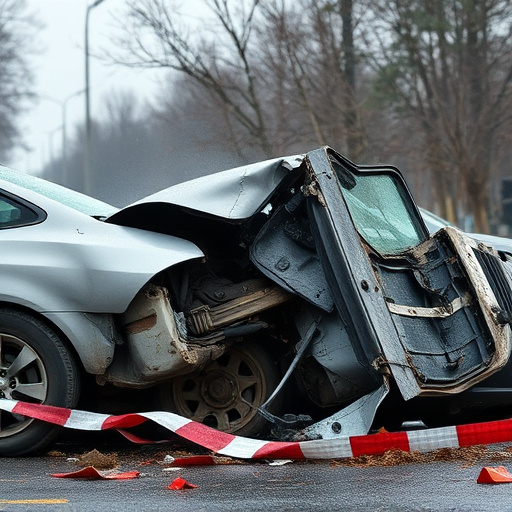 car crash damage