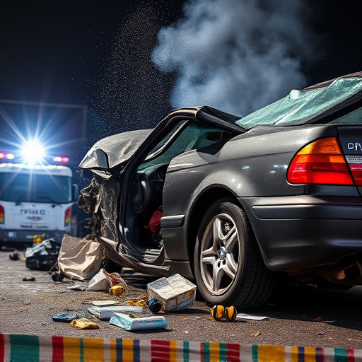 car crash damage