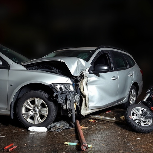 car crash damage
