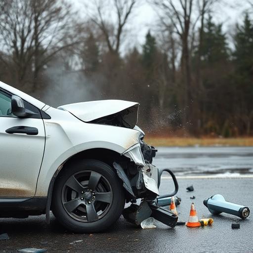 car crash damage