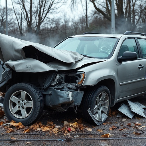 car crash damage
