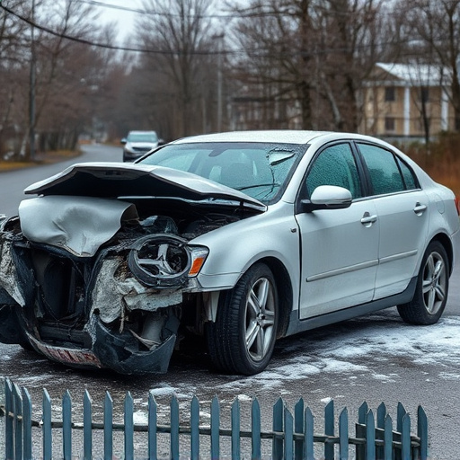 car crash damage