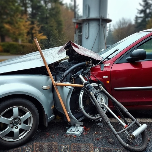 car crash damage