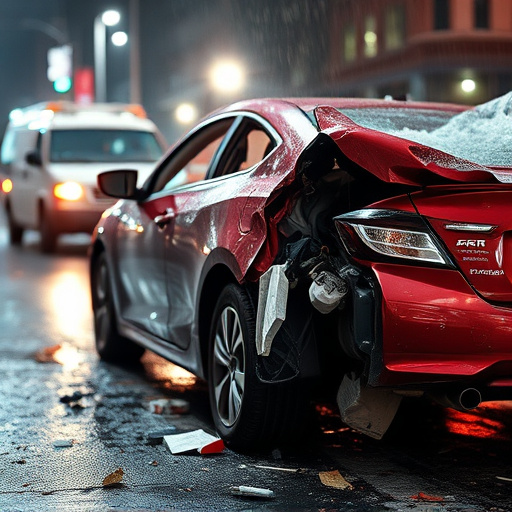 car crash damage