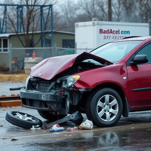 car crash damage