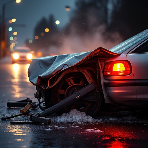 car crash damage