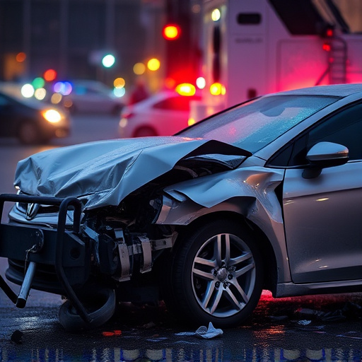 car crash damage