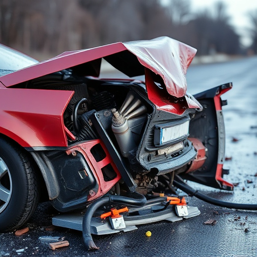 car crash damage