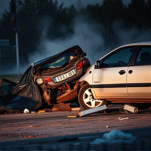 car crash damage
