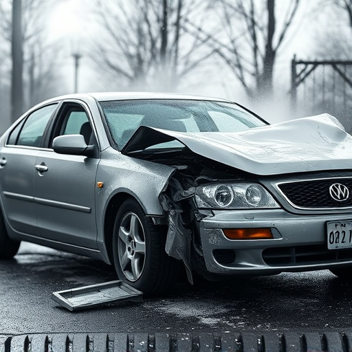 car crash damage