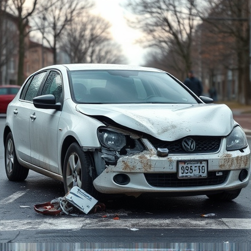 car crash damage