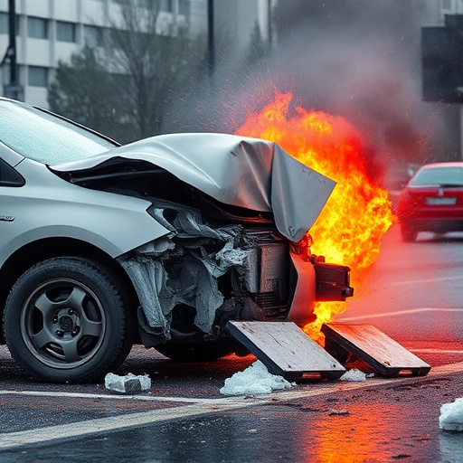 car crash damage