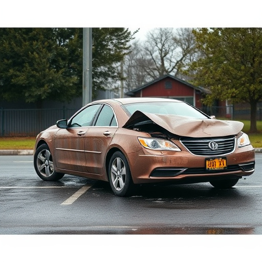 car crash damage
