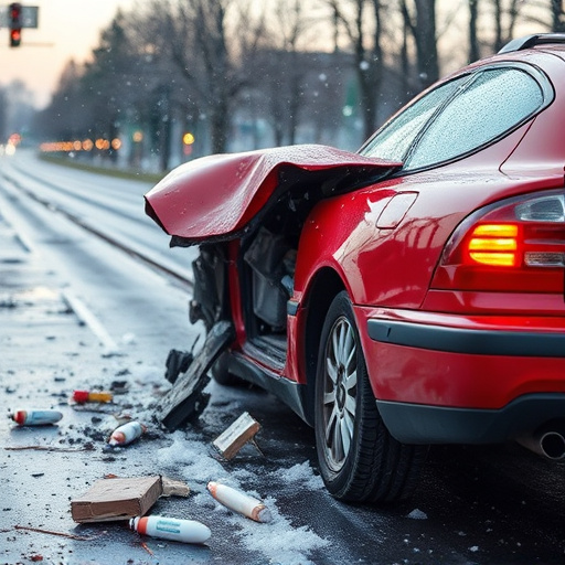 car crash damage