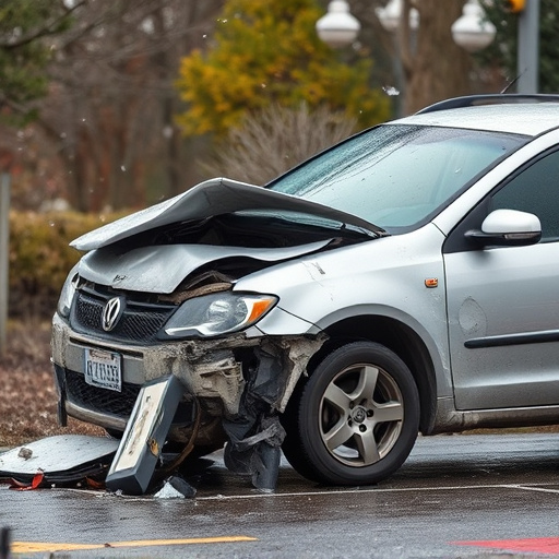 car crash damage