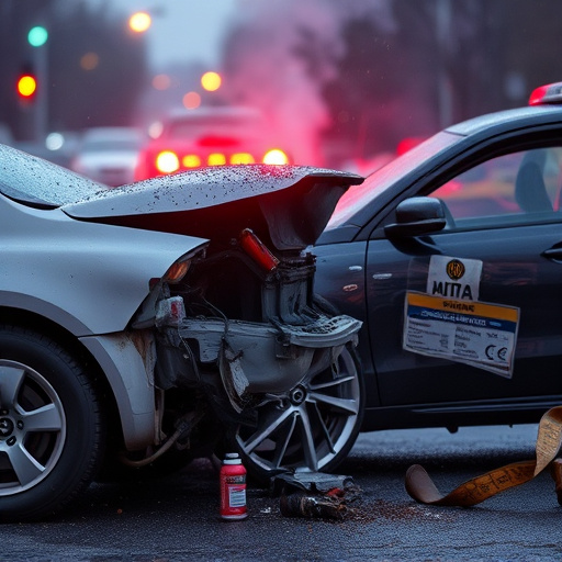 car crash damage