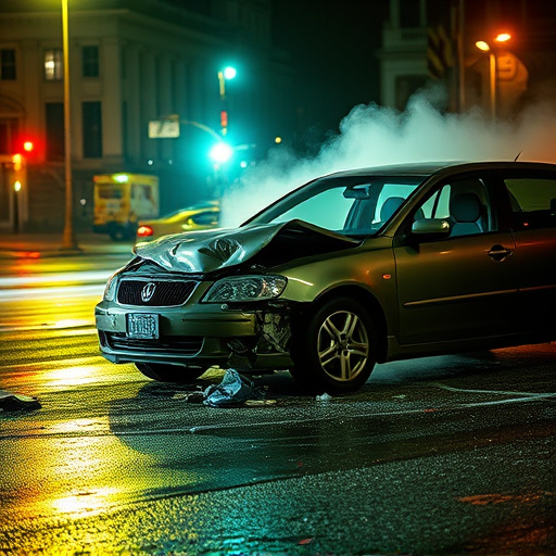 car crash damage