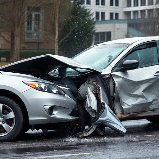 car crash damage