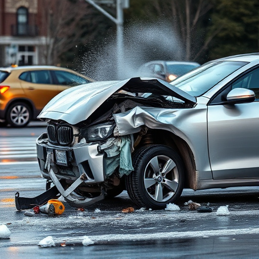 car crash damage
