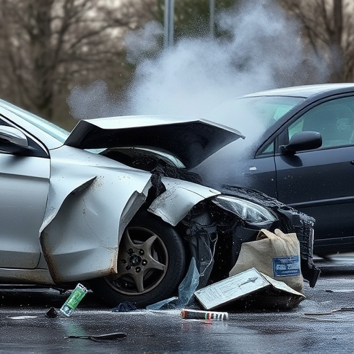 car crash damage