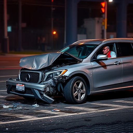 car crash damage