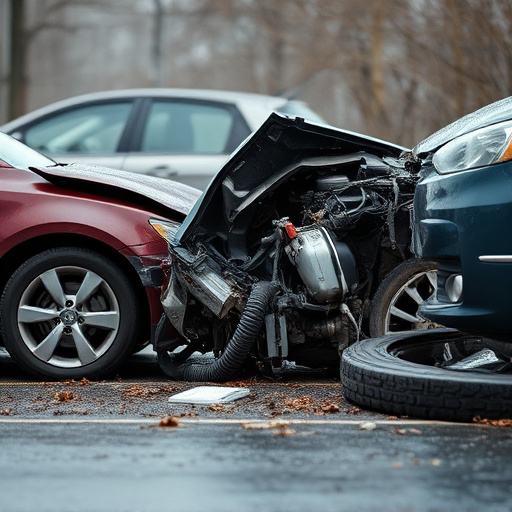 car crash damage
