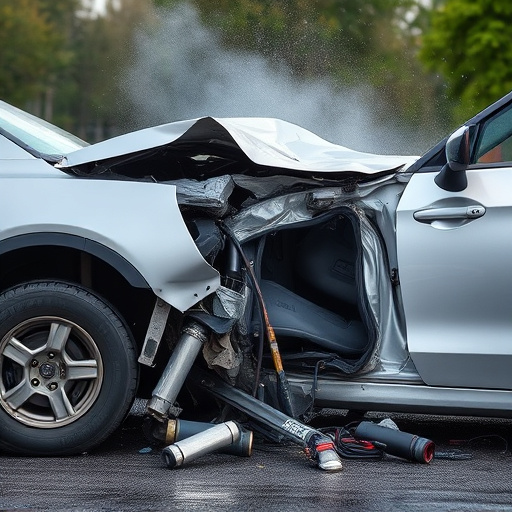 car crash damage