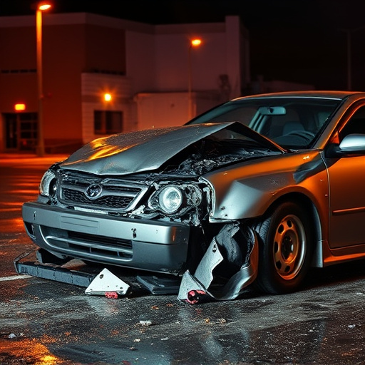 car crash damage