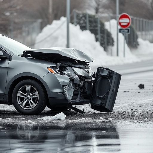car crash damage