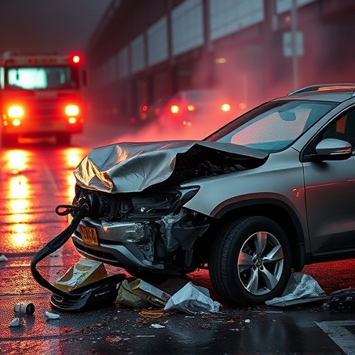 car crash damage