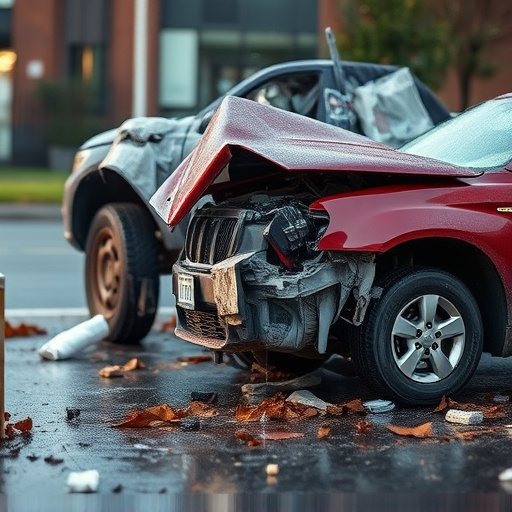 car crash damage