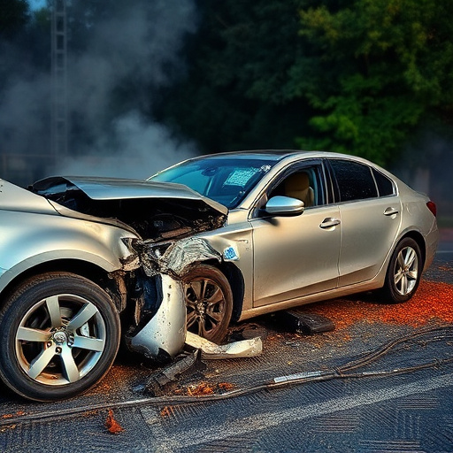 car crash damage