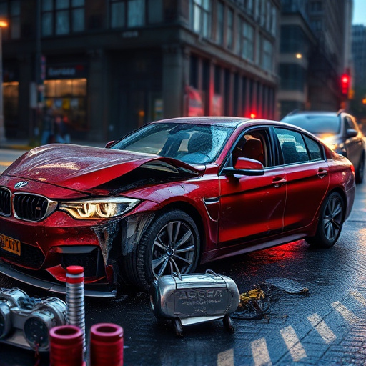 car crash damage