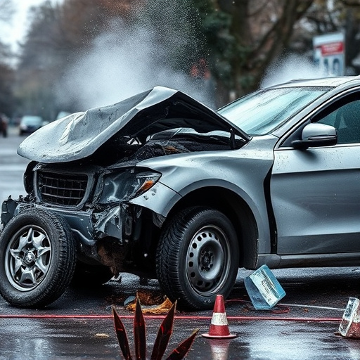 car crash damage