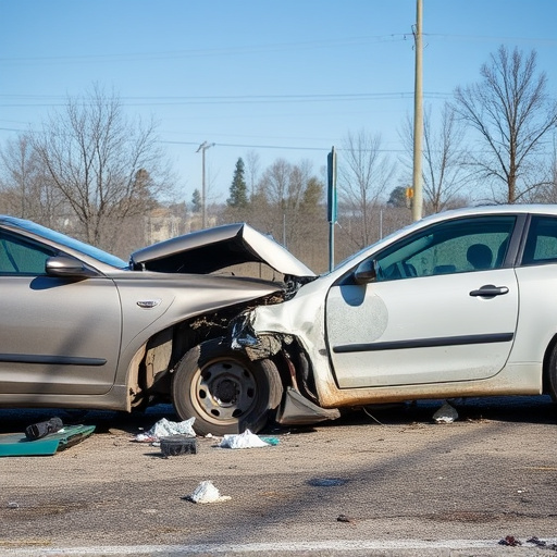 car crash damage