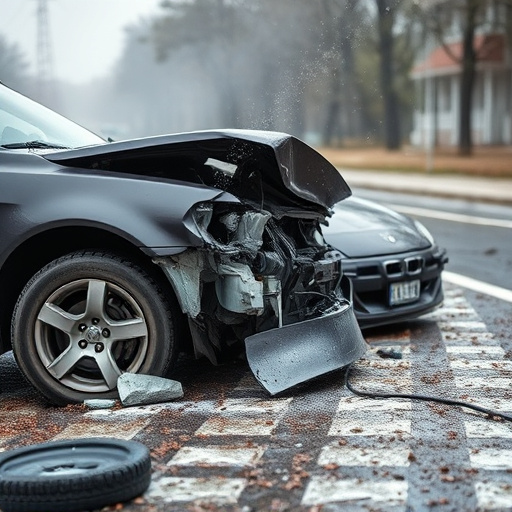 car crash damage