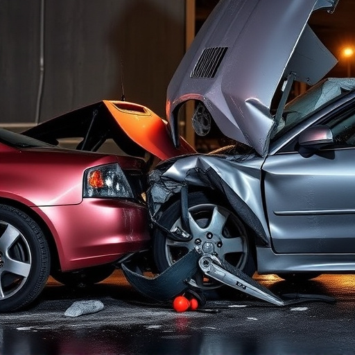 car crash damage