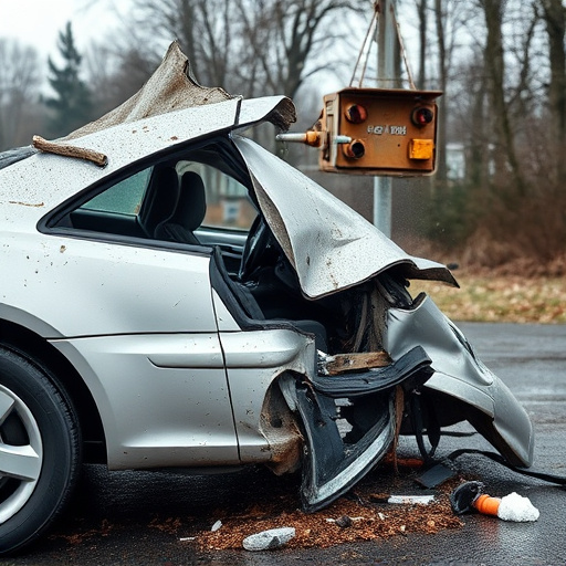 car crash damage