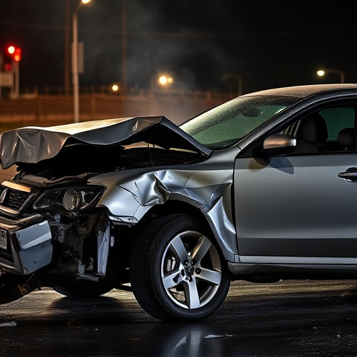 car crash damage