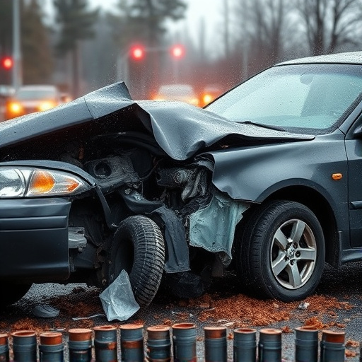 car crash damage