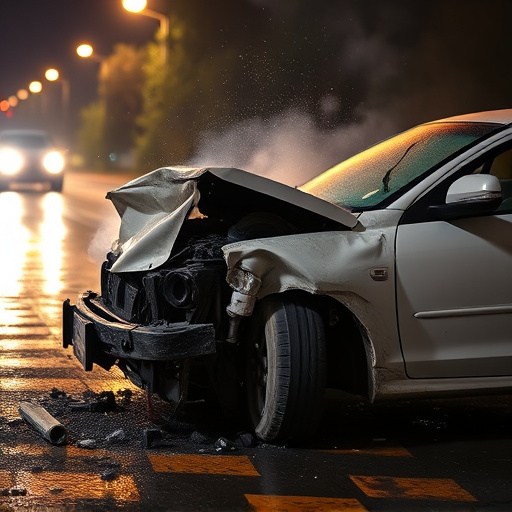 car crash damage