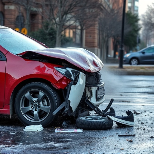 car crash damage
