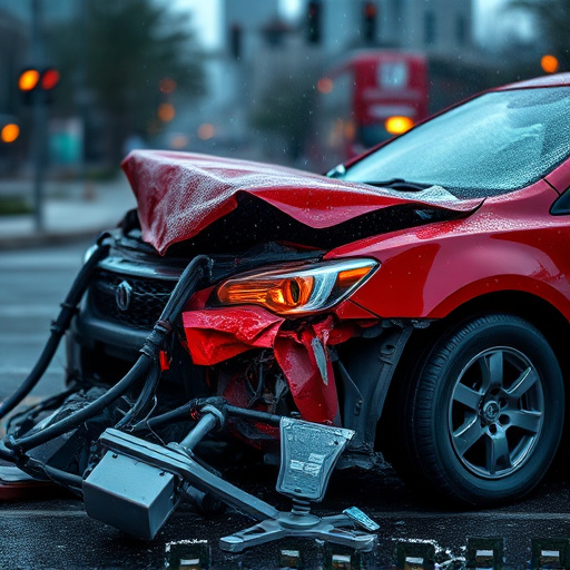 car crash damage
