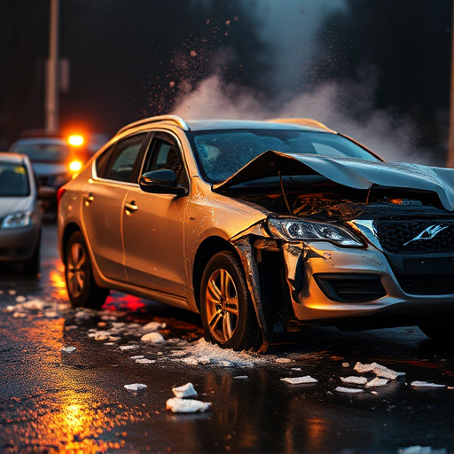 car crash damage