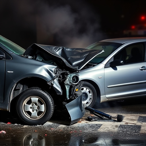 car crash damage